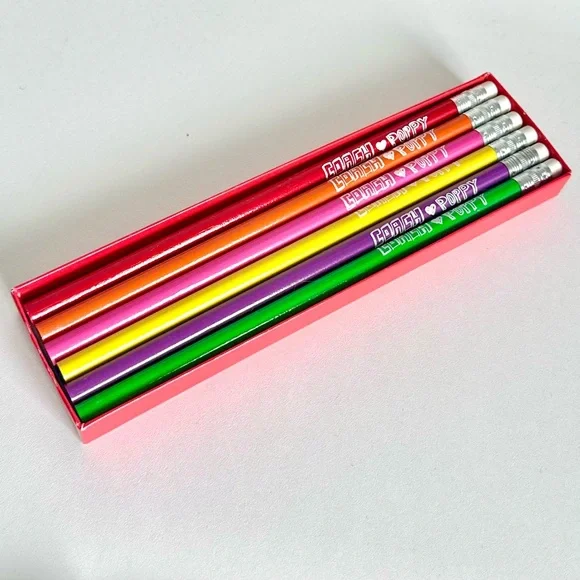 BNIB - Coach Poppy Limited Edition Collectors 12 Piece Pencil Box Set - Picture 6 of 12